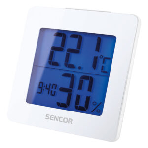 Sencor SWS 1500 W Teploměr s hodinami a budíkem
