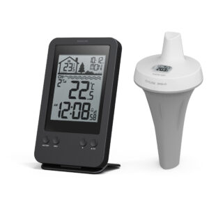Sencor SWS 6900 POOL Měřící stanice s bezdrátovým bazénovým senzorem LCD displej 4