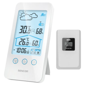 Sencor SWS 3000 W Meteorologická stanice Ikona předpovědi počasí (slunečno