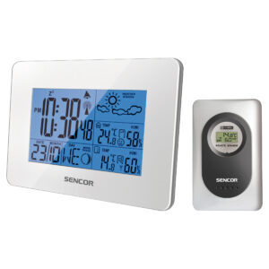 Sencor SWS 51 W Meteorologická stanice Rádiem řízené hodiny